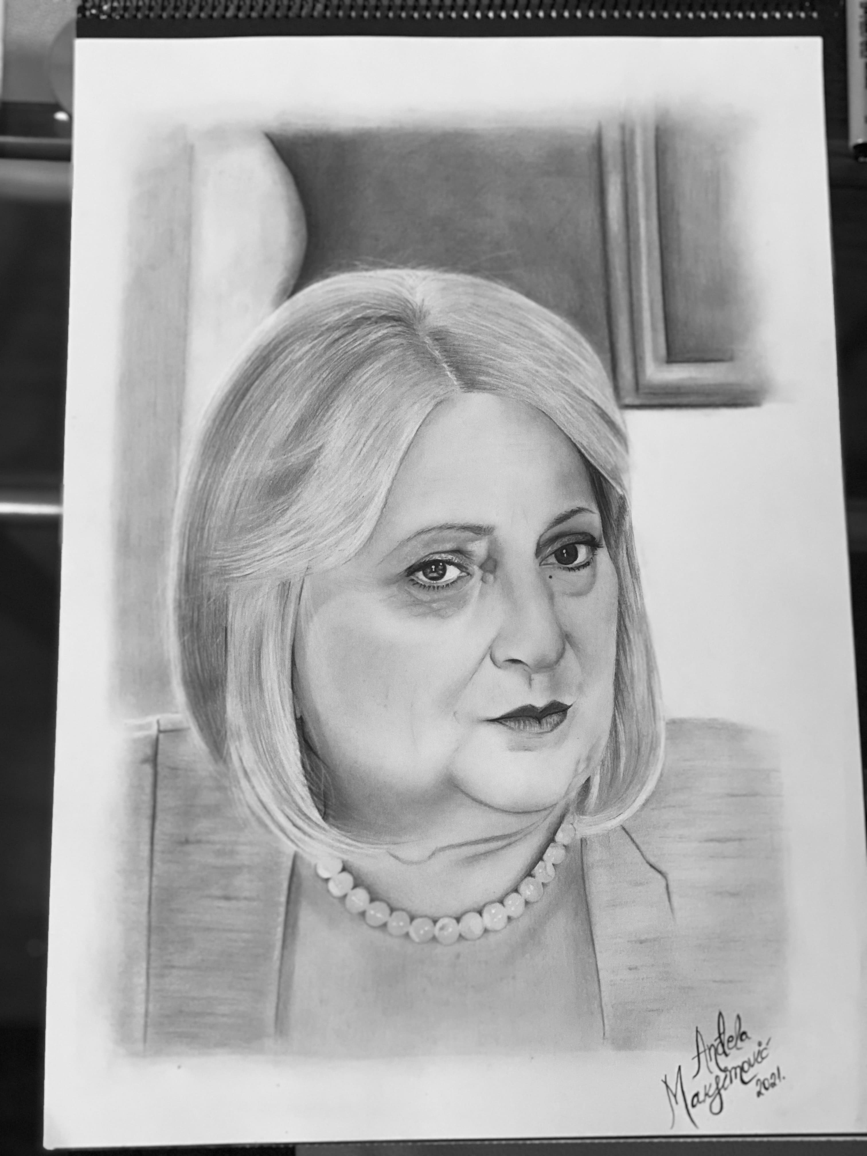 Portret olovkom