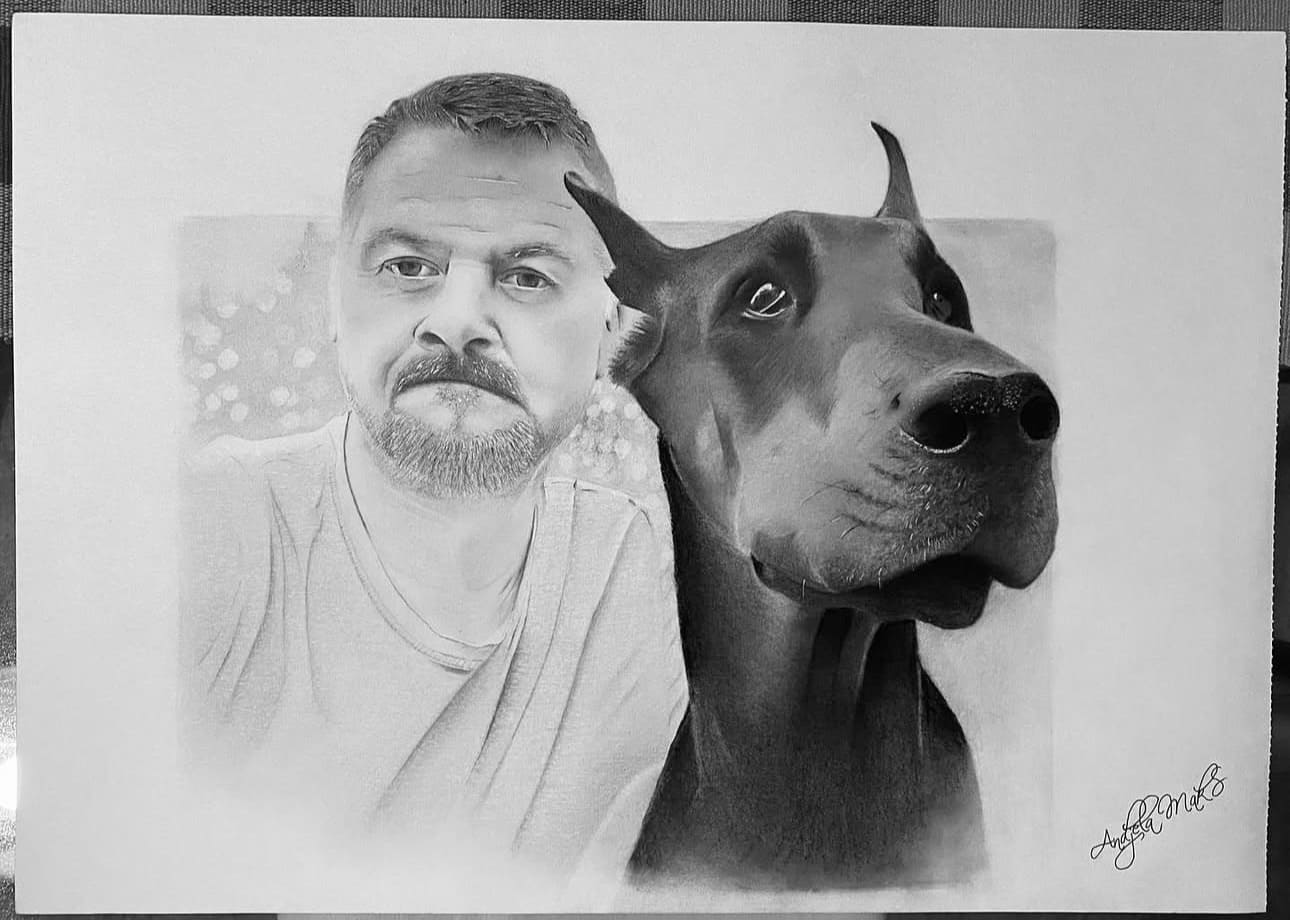 Portret olovkom