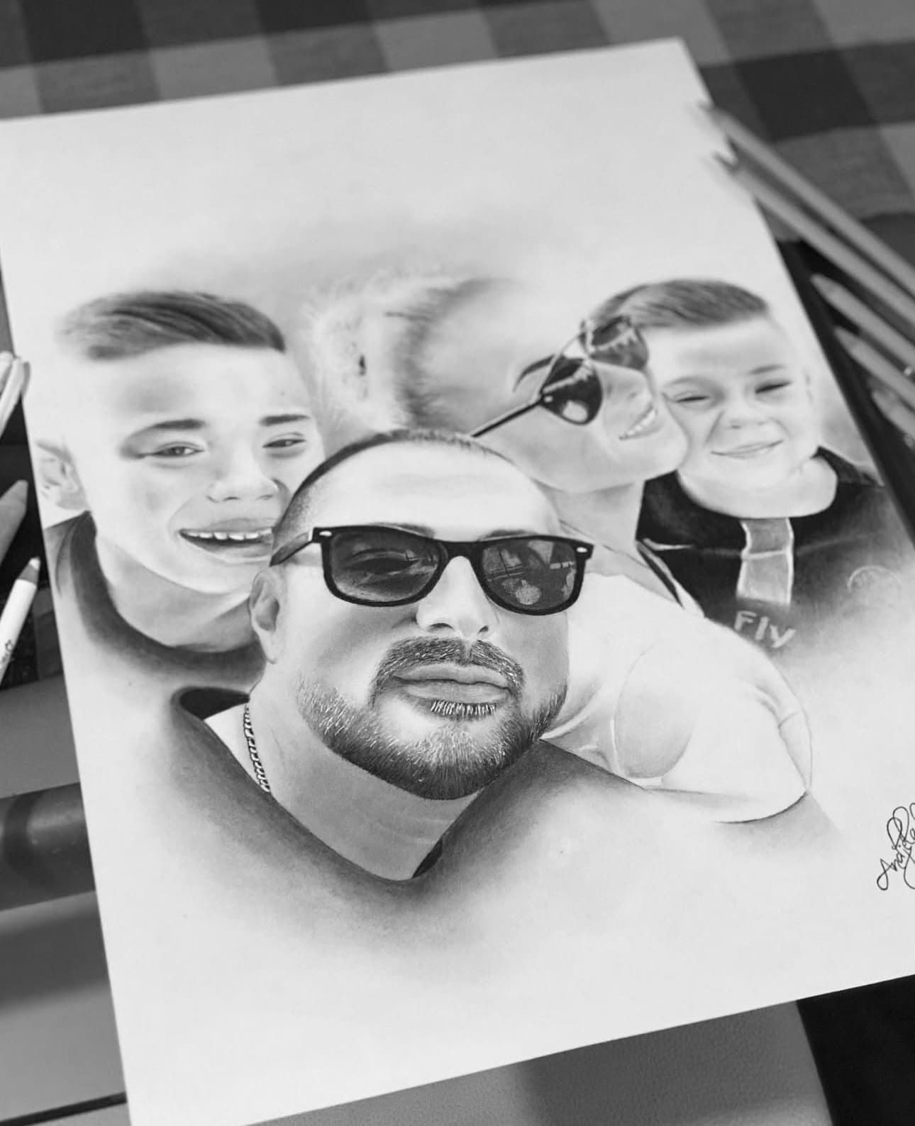 Portret olovkom