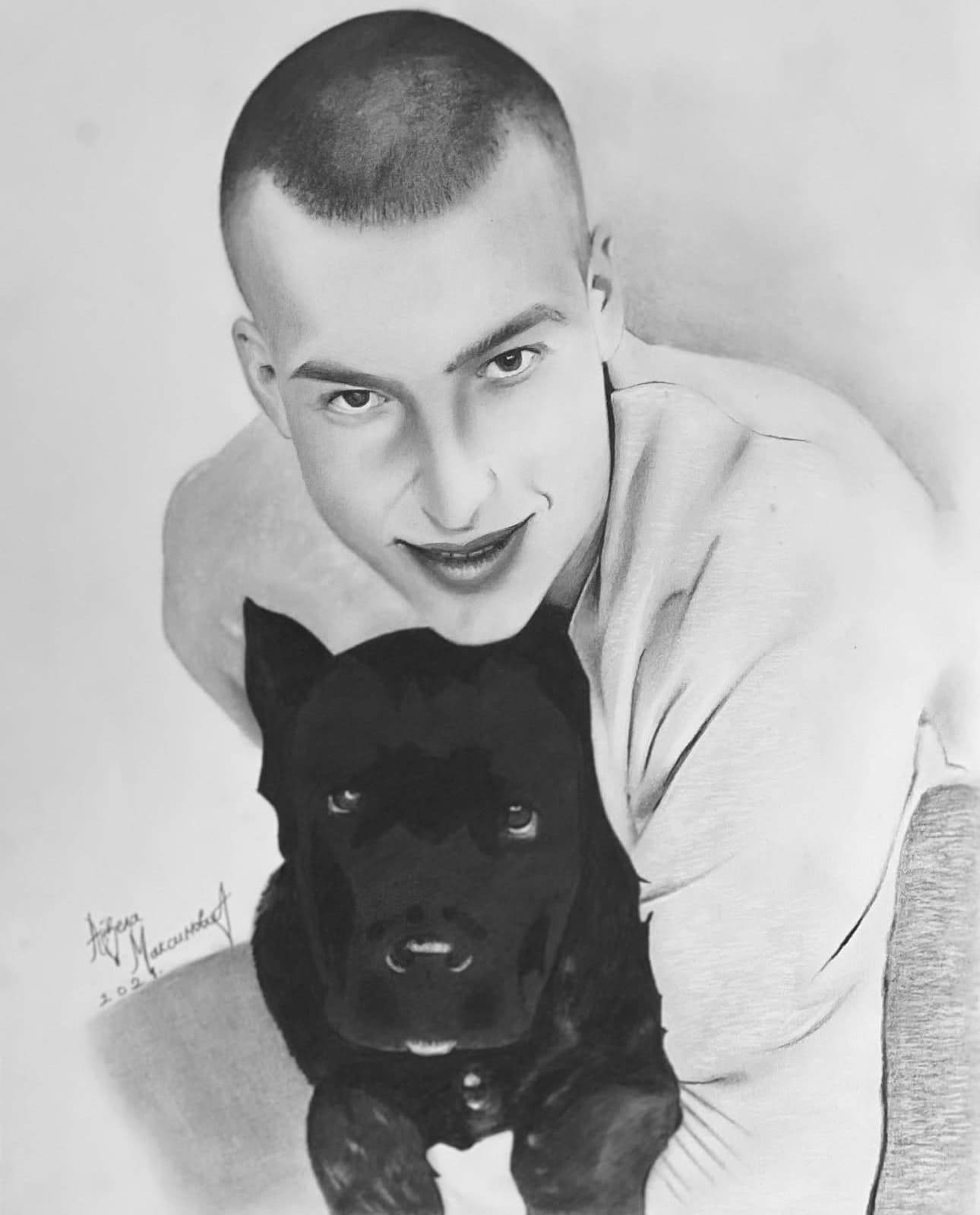 Portret olovkom